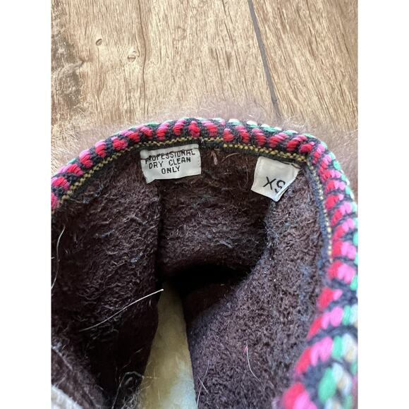 The needles Eye Handmade Animal Natural Fur Brown Moccasins Size 8 - Very Soft - Picture 10 of 14